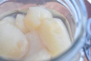 Syltede pærer med vanilje - nem opskrift