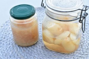 Syltede pærer med vanilje - nem opskrift