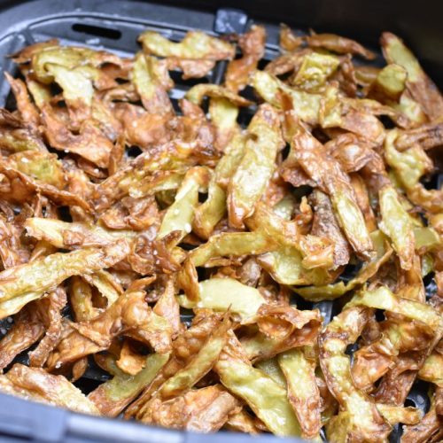Chips af kartoffelskræller i airfryer el. ovn