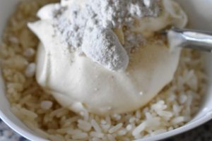 Appelsinris dessert - risalamande med appelsin