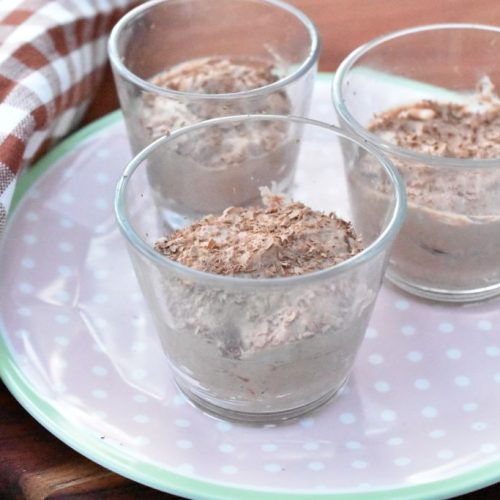 Nutella mousse dessert - nem opskrift