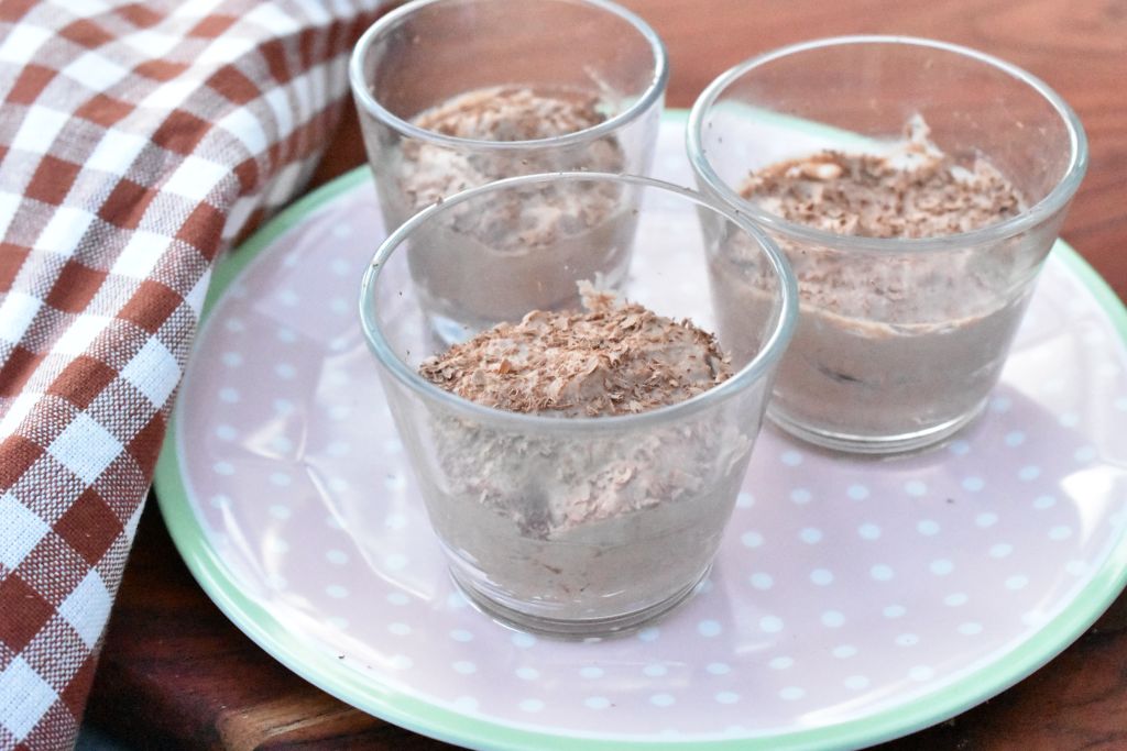 Nutella mousse dessert - nem opskrift