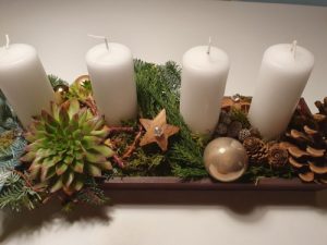 Til julemarked i Stenvad Mosebrugscenter