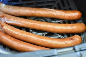 Pølser i airfryer eller ovn - nem opskrift