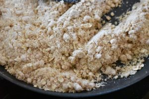 Crumble drys til kager & desserter - nem