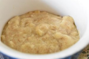 Banankage i kop - nem kage i kop med banan