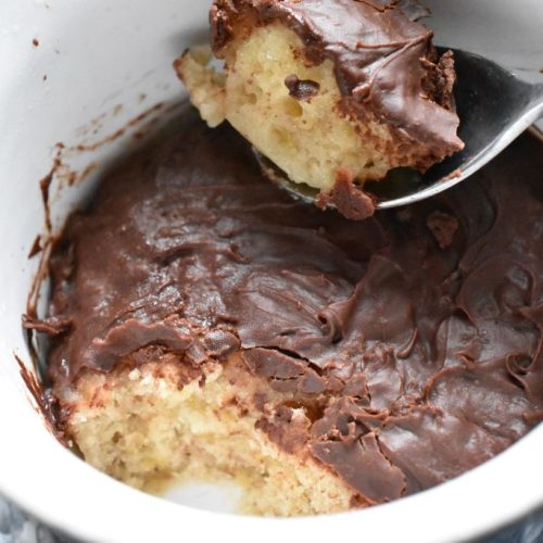 Banankage i kop - nem kage i kop med banan