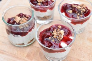 Risalamande cheesecake i glas - nem opskrift