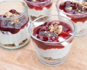 Risalamande cheesecake i glas - nem opskrift