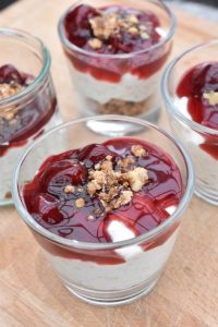 Risalamande cheesecake i glas - nem opskrift