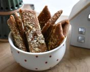 Nemme jule småkager - karamelsnitter til jul