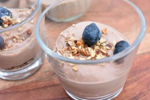 Nutella cheesecake i glas - nem opskrift