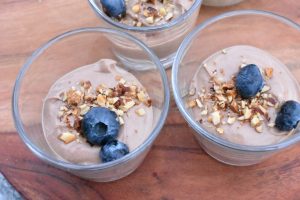 Nutella cheesecake i glas - nem opskrift