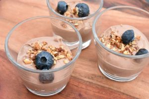 Nutella cheesecake i glas - nem opskrift