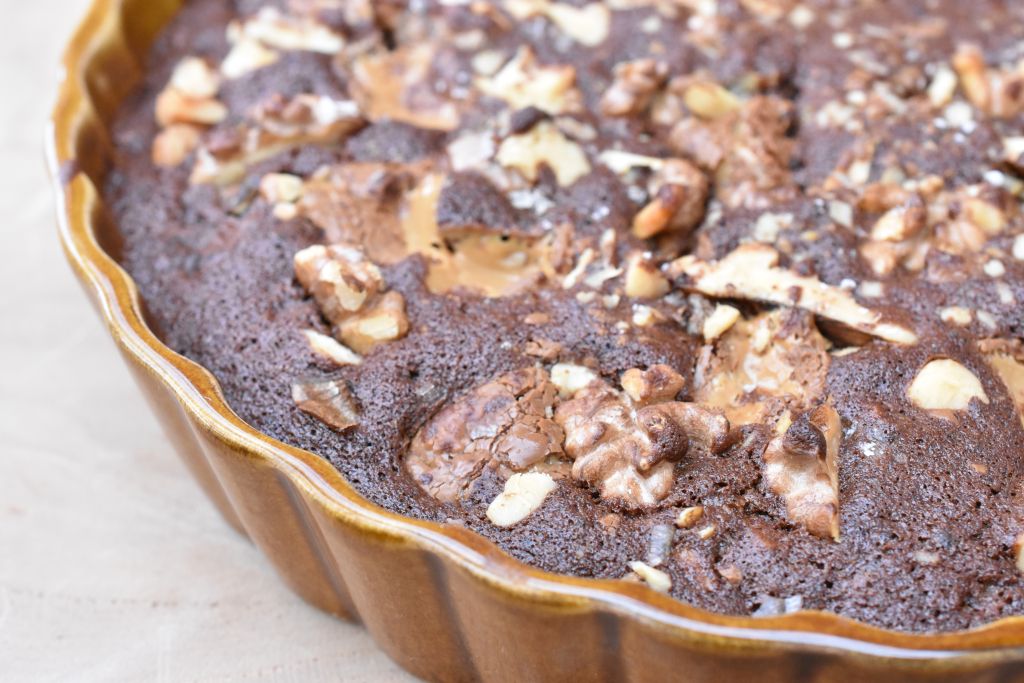 DSC_2053 • nogetiovnen.dk Dumle kage opskrift - brownie med karamel