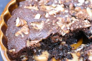 DSC_2063 • nogetiovnen.dk Dumle kage opskrift - brownie med karamel
