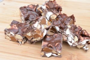 Rocky road med Dumle - nem konfekt opskrift