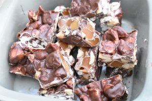 Rocky road med Dumle - nem konfekt opskrift