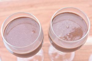 Chokolade panna cotta - nem dessert til nytår