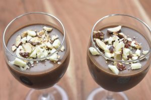 Chokolade panna cotta - nem dessert til nytår