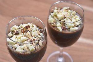 Chokolade panna cotta - nem dessert til nytår