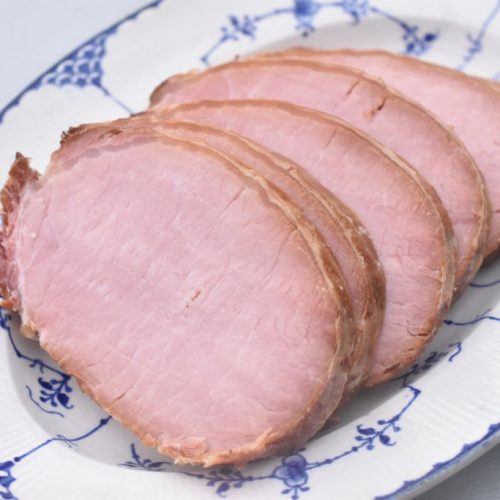 Kogt hamburgerryg - saftig. Kogetid i gryde
