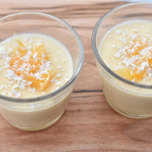 Panna cotta med appelsin - nem dessert