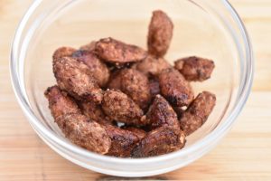 Brændte mandler med Baileys - i mikroovn