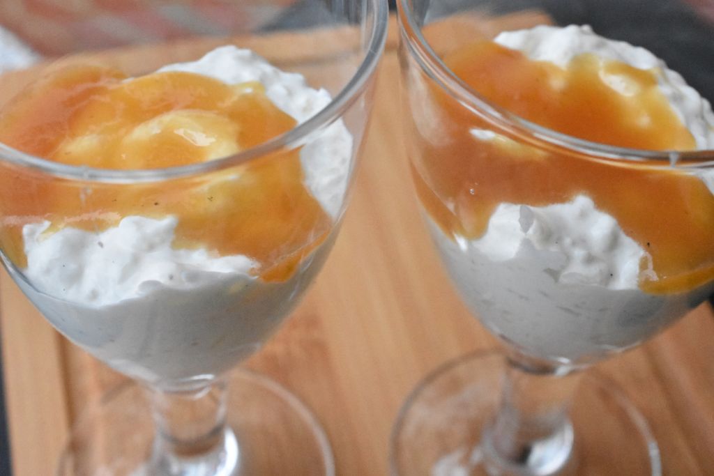Risalamande med karamelsauce - god dessert