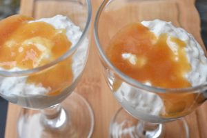 Risalamande med karamelsauce - god dessert