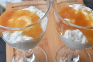 Risalamande med karamelsauce - god dessert