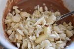 Nougat knas med cornflakes & mandler