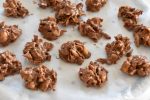Nougat knas med cornflakes & mandler