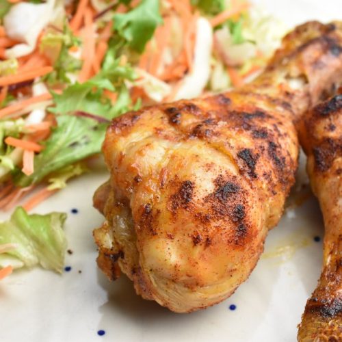 Kyllingelår i airfryer - opskrift. SÅ lækre!