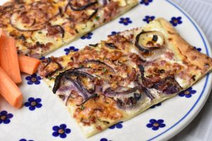 DSC_2645 • nogetiovnen.dk Flammkuchen - tarte flambee - hvid pizza