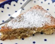 Glutenfri kage med mandelmel og marcipan