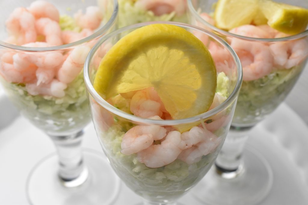 Spidskålssalat med rejer - rejesalat som forret