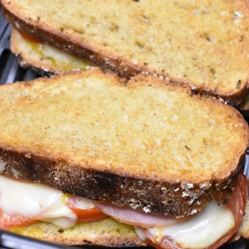 Toast i airfryer - nem opskrift på sandwich