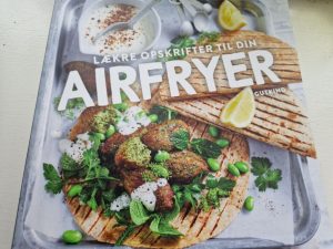 Airfryer kogebog - giweaway & anmeldelse