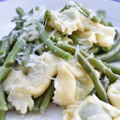 Tortellini ret med bønner & fløde - one pot
