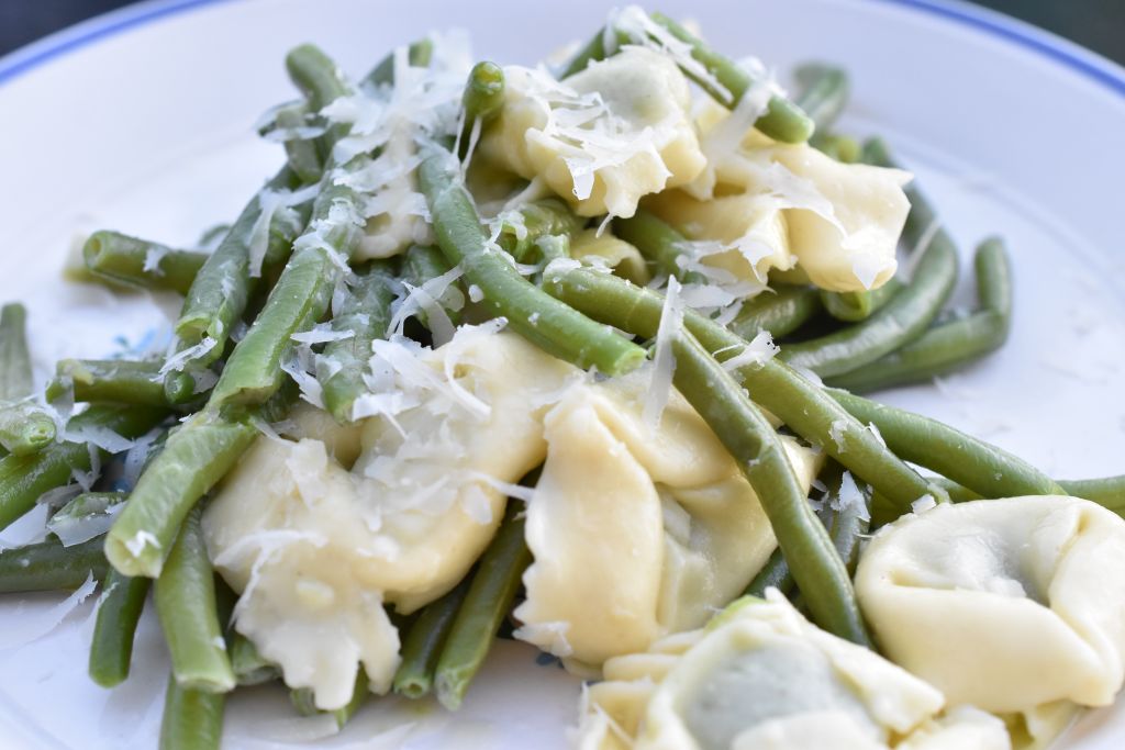 DSC_0673 • nogetiovnen.dk Tortellini ret med bønner & fløde - one pot