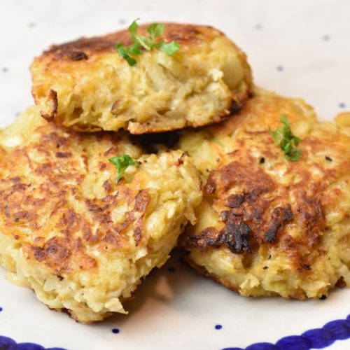 Selleribøffer - lækre vegetar bøffer af selleri