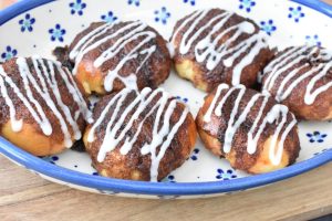 Brunsviger boller - fastelavnsboller med kanel 