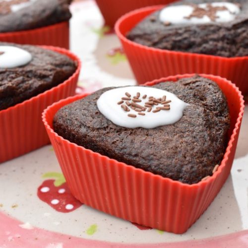 Chokolade muffins i airfryer - nem opskrift