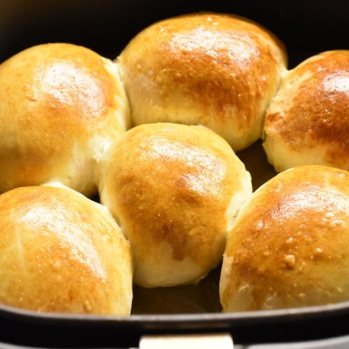 Fødselsdagsboller i airfryer - bamseboller