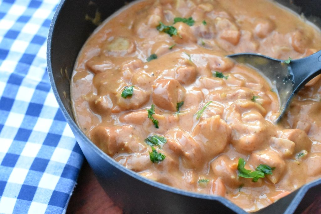 Piratens pølsegryde - nem gryderet med pølser