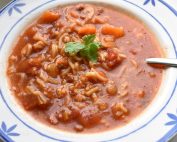 Bacon suppe - nem minestrone suppe opskrift