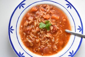 Bacon suppe - nem minestrone suppe opskrift