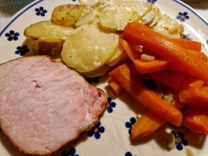 Hamburgerryg i ovn i staniol - saftig & lækker