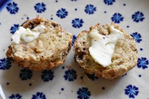 Skyrboller med chokolade i airfryer eller ovn